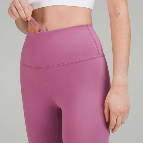 lululemon Wunder Train High-Rise Tight 25" - Velvet Dust Size 10 - Picture 3 of 8